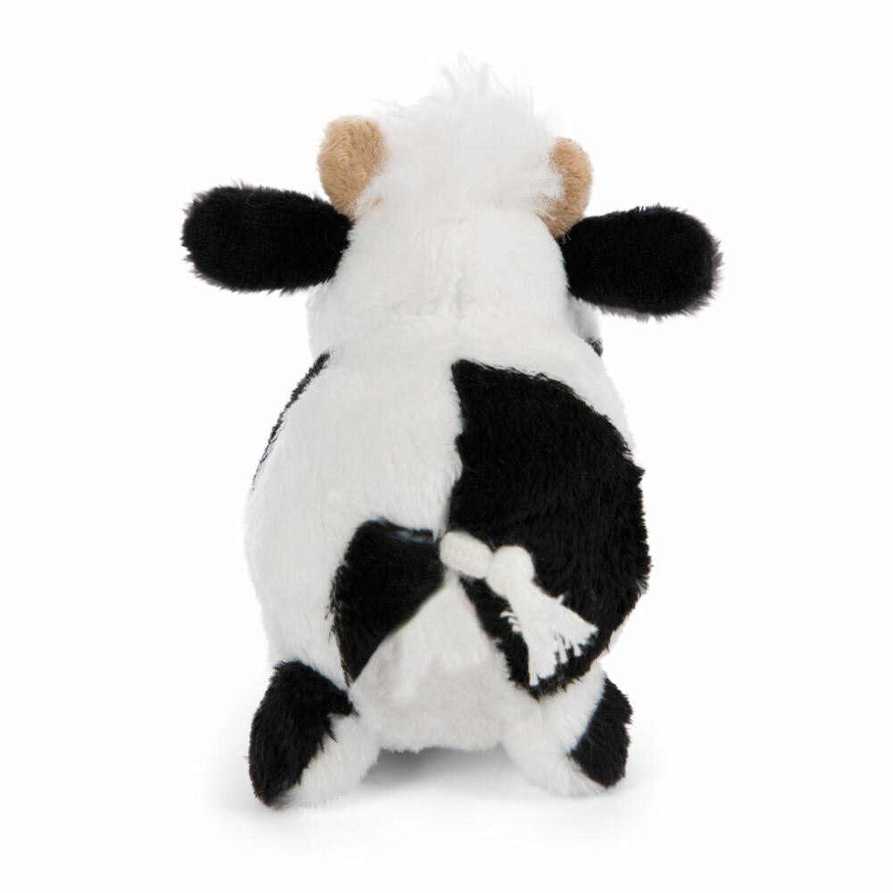 NICI Green Farm Friends Kuh Cowluna Stehend, Kuscheltier, Plüschtier, Stofftier, Plüsch / Polyester, 12 cm, 47780