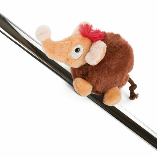 NICI Wild Friends Green Elefantenmaus Tyson MagNICI, Magnettier, Magnet Tier, Stofftier, 12 cm, 47226