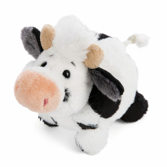 NICI Green Farm Friends Kuh Cowluna Stehend, Kuscheltier, Plüschtier, Stofftier, Plüsch / Polyester, 12 cm, 47780