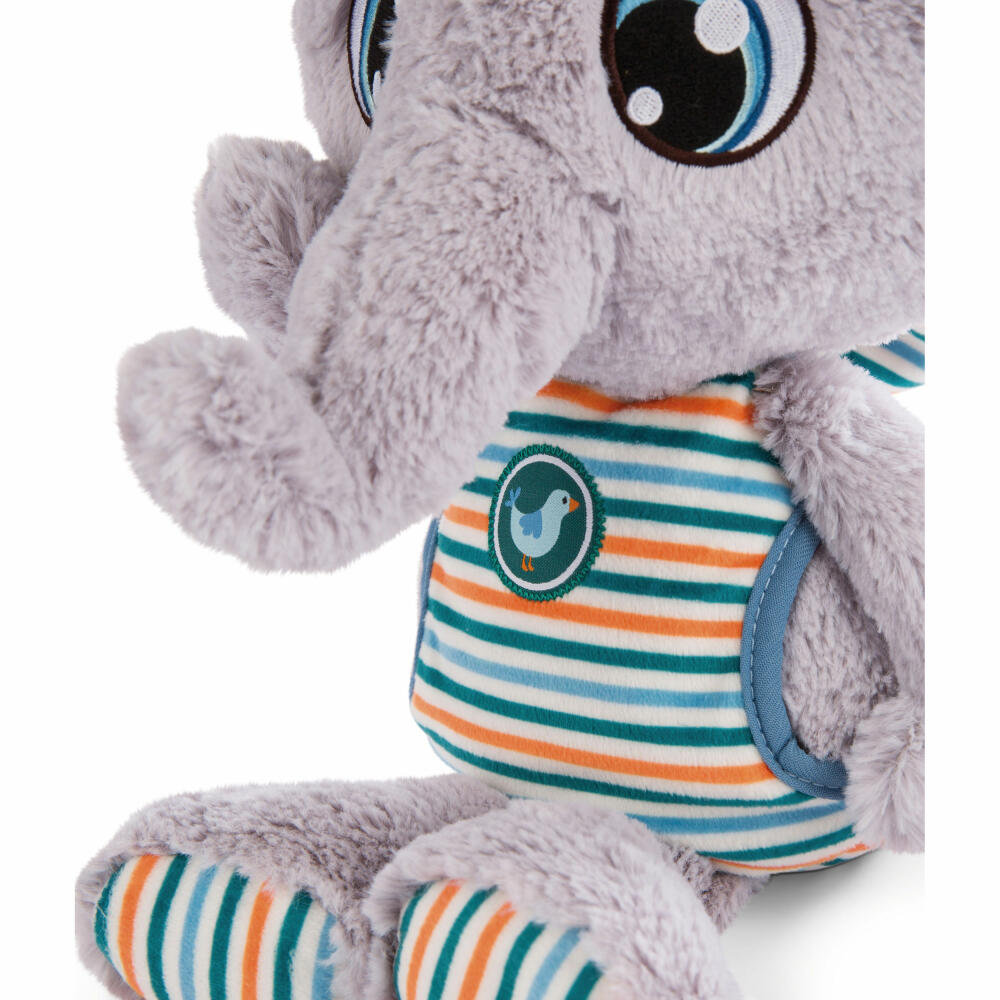 NICI Schlafmützen Elefant Polino, Kuscheltier, Stofftier, Plüschtier, Plüsch, Polyester, 38 cm, 47191