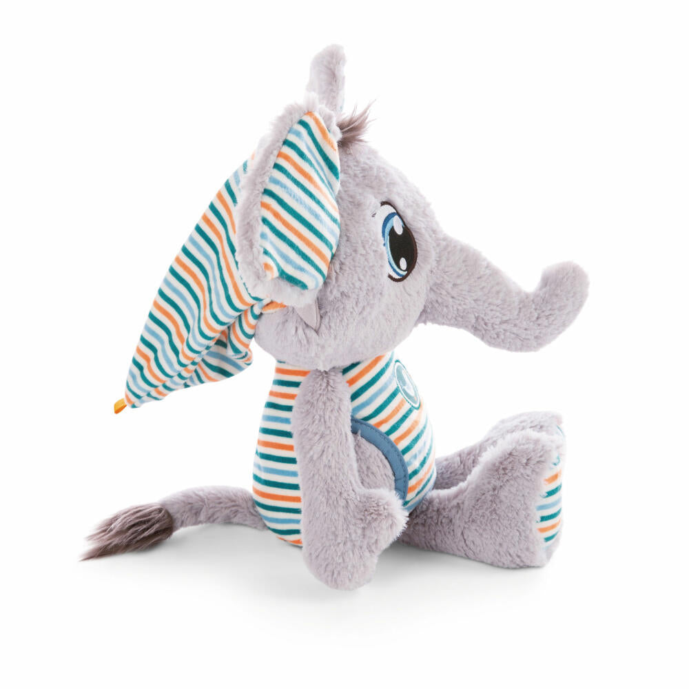 NICI Schlafmützen Elefant Polino, Kuscheltier, Stofftier, Plüschtier, Plüsch, Polyester, 38 cm, 47191