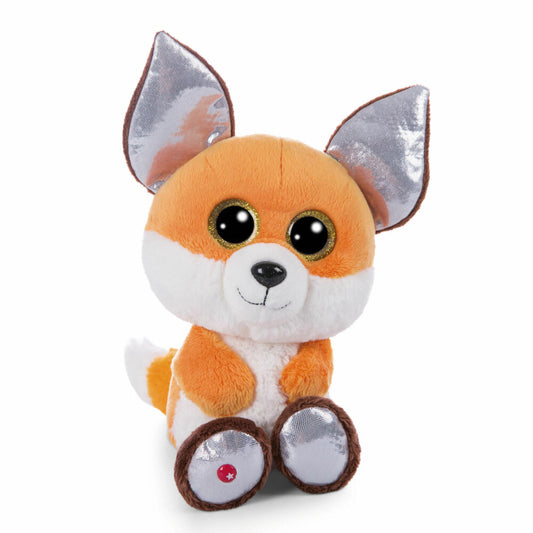 NICI Green Glubschis Forest Fox Runizzi Schlenker, Cuddly Toy, Plush Toy, Stuffed Toy, Plush / Polyester, 15 cm, 47695