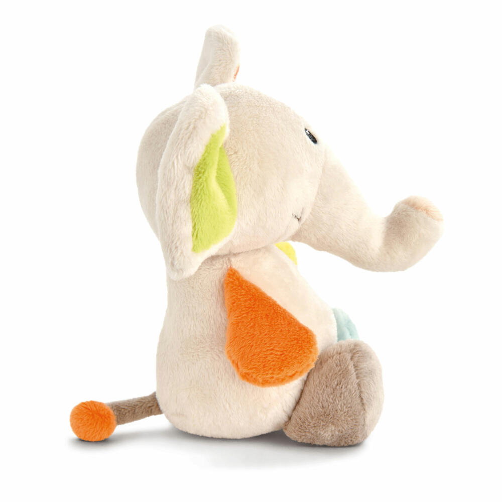 NICI My First NICI Elefant Dundi Wunschkind Schmusetier und Schmusetuch, 2-tlg., Kuscheltier, Stofftier, Babytuch, 47769