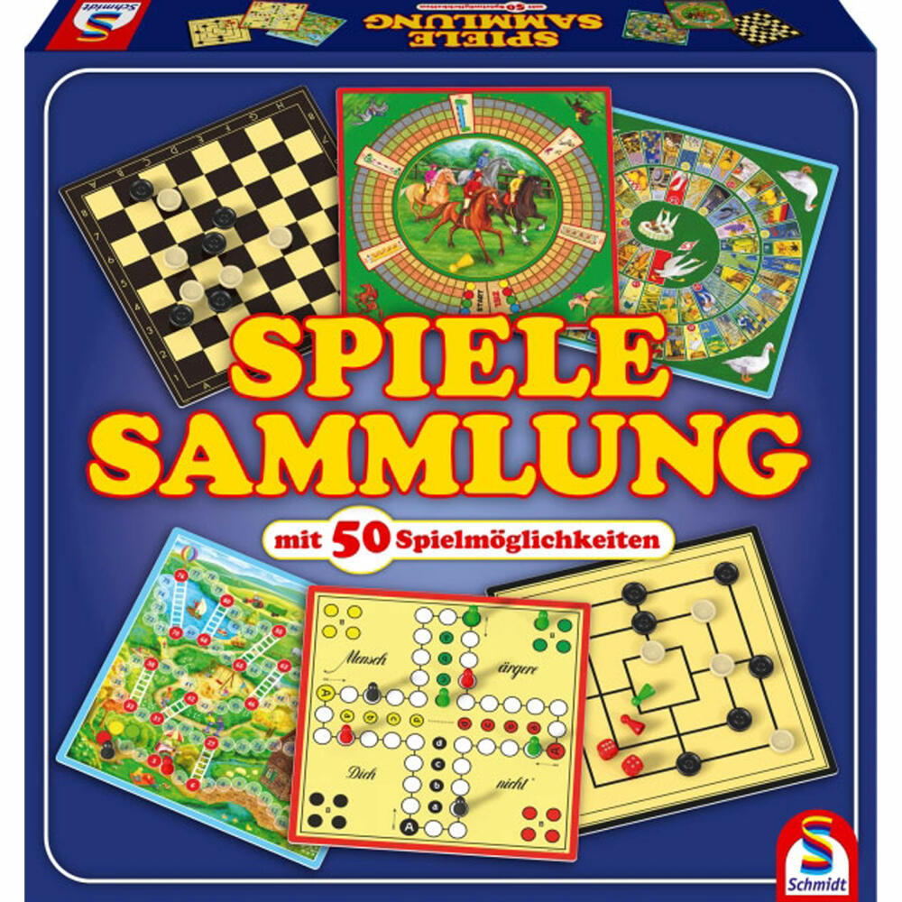 Schmidt Spiele game collection with 50 games