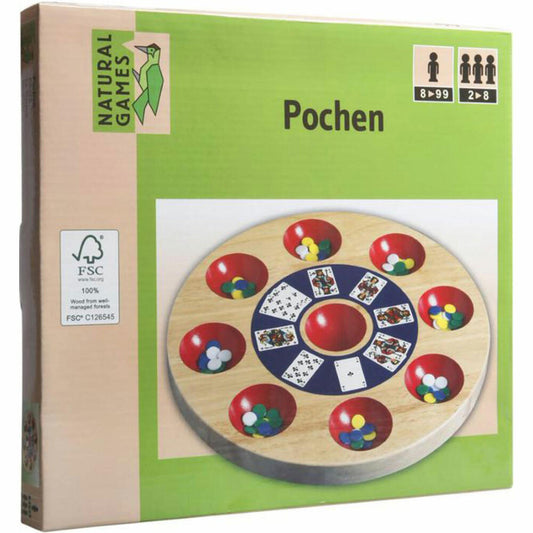 Natural Games Pochen, Poch, Pochspiel, Card game, Family game, from 8 years, 61053361