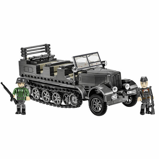 COBI Klemmbausteinset Sd.Kfz. 7 Half-Track, World War 2 Historical Collection, Spielfigur, Atillerietraktor, Klemmbausteine, Kunststoff, 439 Teile, 2275