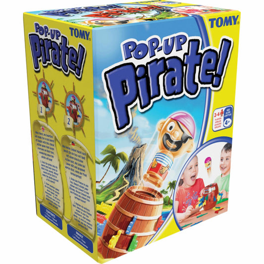TOMY UK CO. Ltd. TOMY Pop Up Pirate!, Children's Game, Action Game, Family Game, Children's Game, from 4 years, T7028