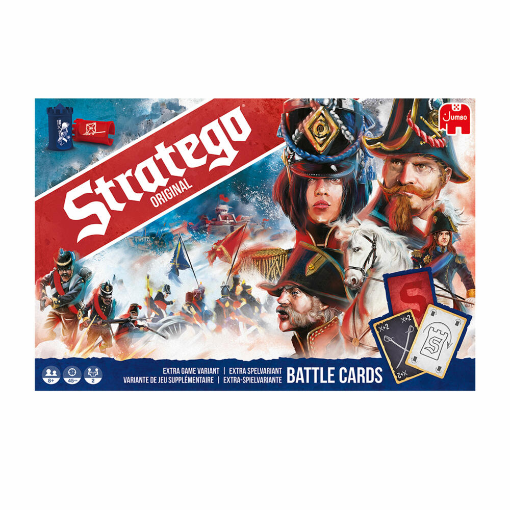 Jumbo Games Stratego Original New Edition, Strategy Game, Parlor Game, Classic Game, Board Game, 19958