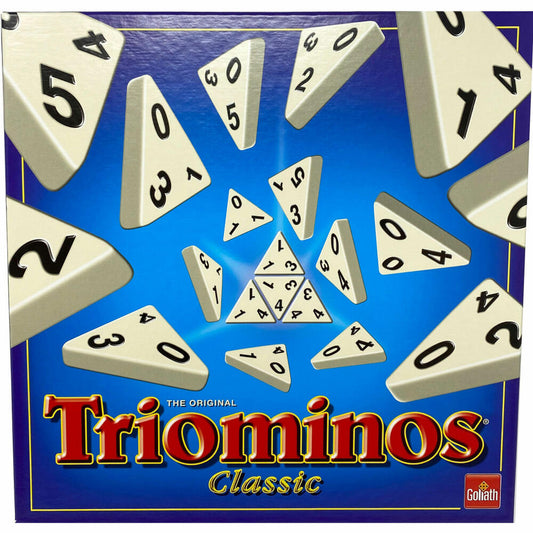 Goliath Triominos Classic, board game, family game, ages 6 and up, 360630