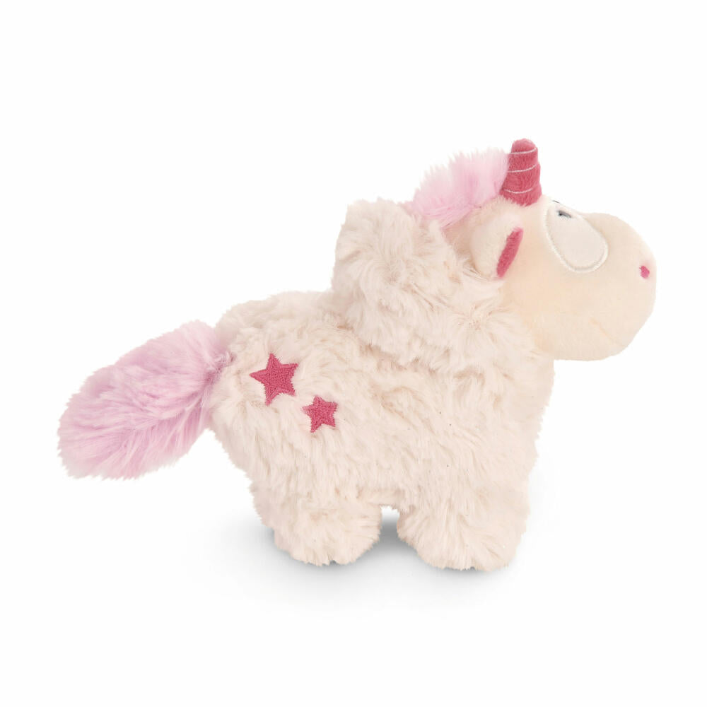 NICI Green Theodor &amp; Friends Unicorn Theodor with snowsuit, cuddly toy, plush toy, stuffed toy, 22 cm, 48163