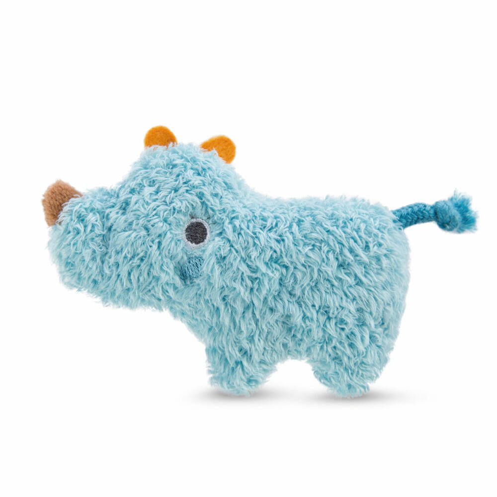 NICI My First NICI Mulltuch mit Greifling Nashorn Manuffi, 3-tlg., Greifspielzeug, Spucktuch, Mulltücher, 48046