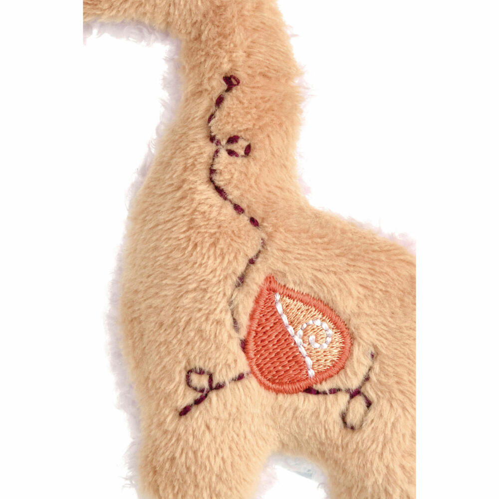 NICI My First NICI Rasselarmband Giraffe Sasuma, Rassel Armband, Greifspielzeug, Greifling, Baby, 11 x 6 cm, 48036