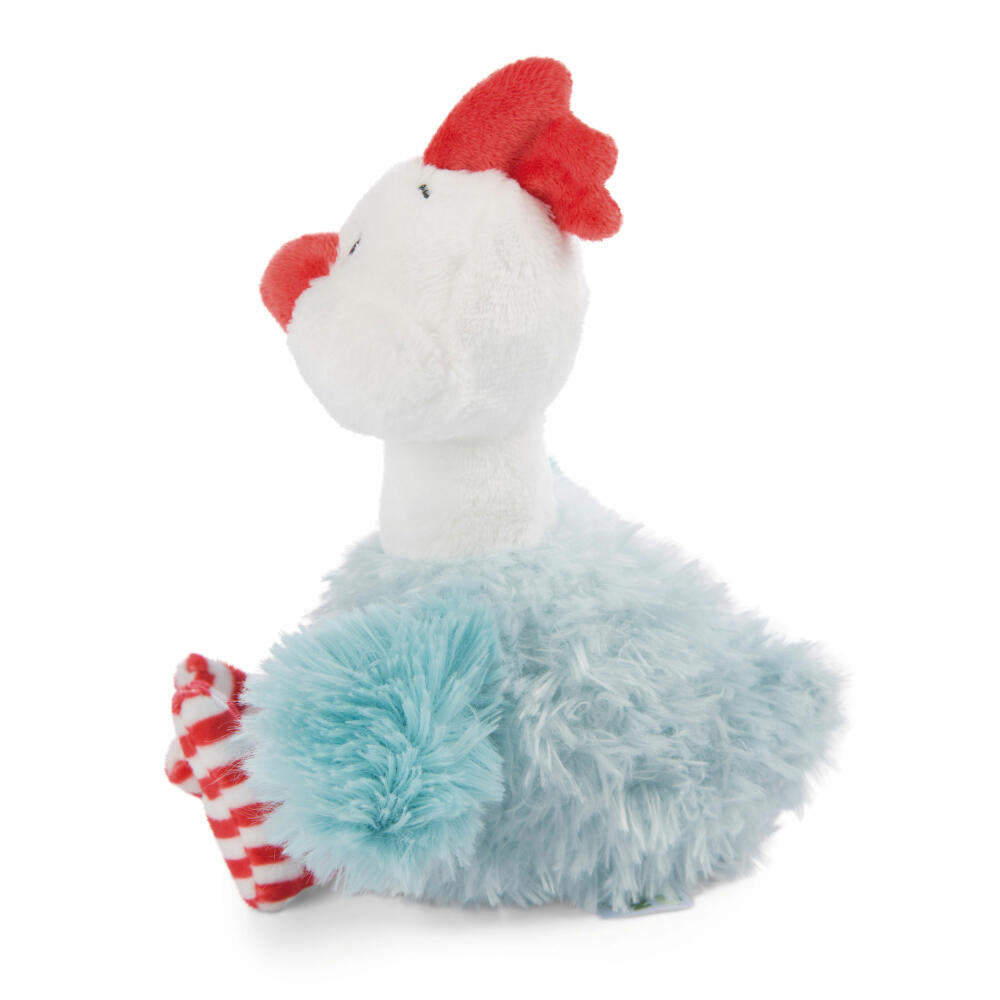 NICI Green Farm Friends Hen Chicklinde Schlenker, Cuddly Toy, Plush Toy, Stuffed Toy, Plush / Polyester, 22 cm, 47787