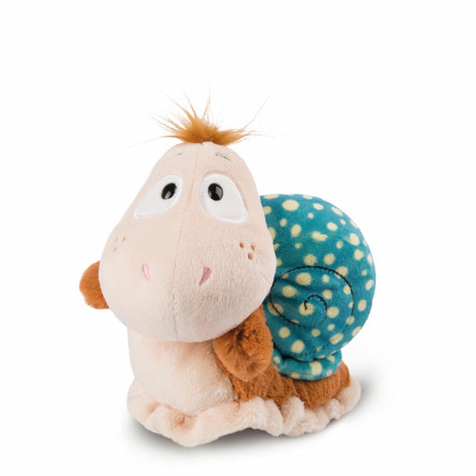 NICI Hello Spring Snail, Cuddly Toy, Plush Toy, Stuffed Toy, Plush / Polyester, Blue, 25 cm, 47945