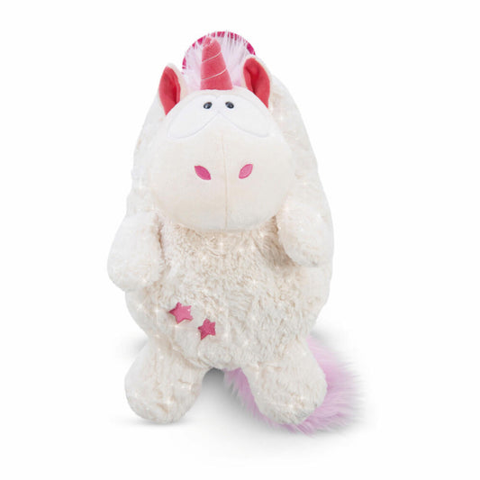 NICI Theodor &amp; Friends Backpack Unicorn Theodor with Snowsuit Figural, Children's Backpack, Children, Plush / Polyester, 48171