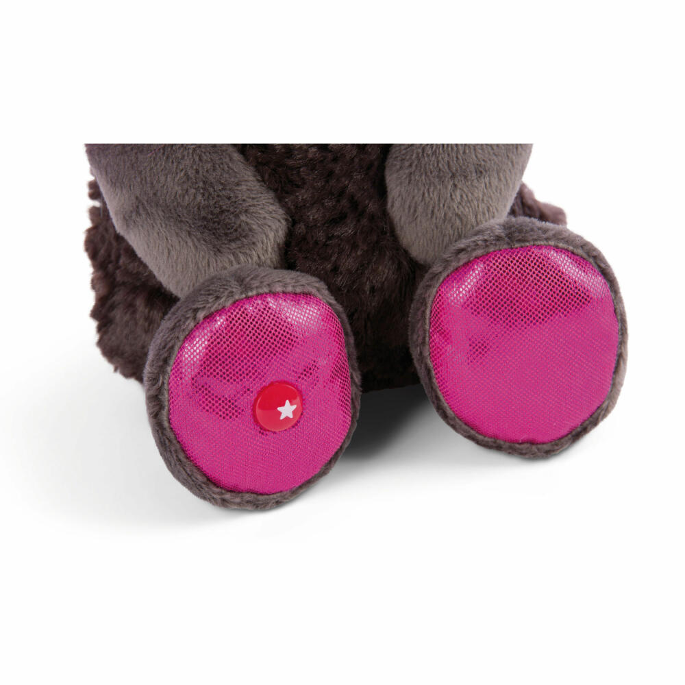 NICI Glubschis Shake ME Schlenker Fee Titiyu, cuddly toy, plush toy, stuffed toy, black, 25 cm, 46898
