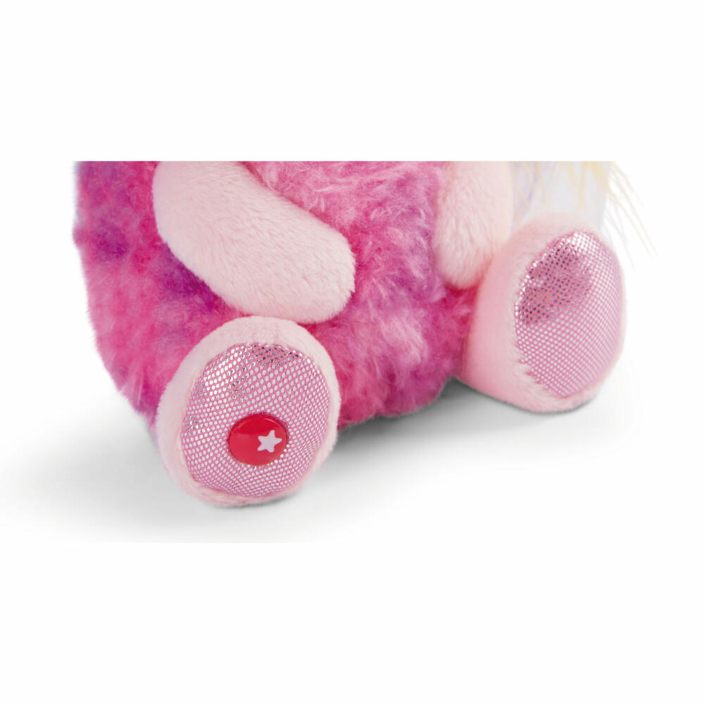NICI Glubschis Shake ME Schlenker Fee Azizi, Kuscheltier, Plüschtier, Stofftier, Rosa, 15 cm, 46893
