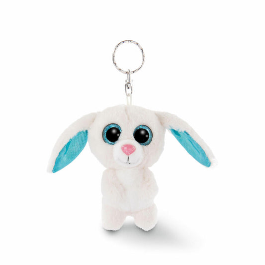 NICI Glubschis Schlüsselanhänger Hase Wolli-Dot, Schlenker, Schlüssel Anhänger, Plüsch, 9 cm, 46610