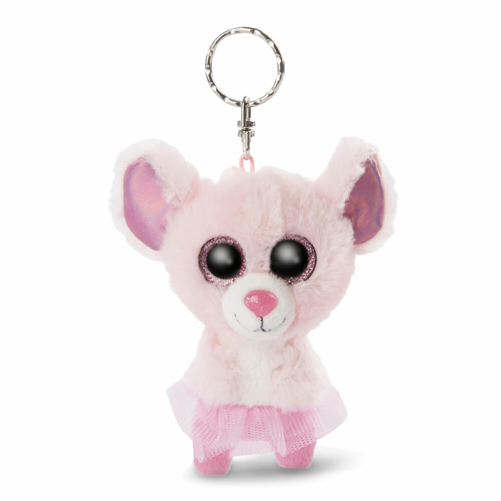 NICI Glubschis Schlenker Ballerina Maus Yammy, Schlüsselanhänger, Schlüssel Anhänger, 9 cm, 46862