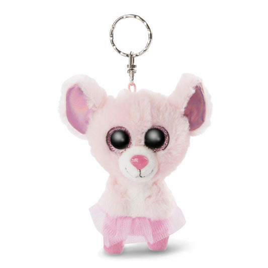 NICI Glubschis Schlenker Ballerina Maus Yammy, Schlüsselanhänger, Schlüssel Anhänger, 9 cm, 46862