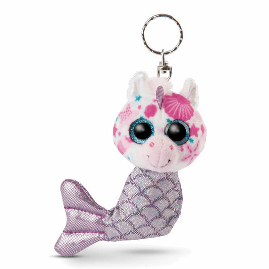 NICI Glubschis Meerjungfrau Einhorn Pearlie, Schlüsselanhänger, Schlüssel Anhänger, Plüsch, Bunt, 11 cm, 46822