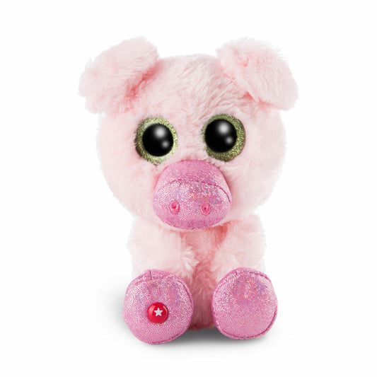NICI Glubschis Schlenker Pig Zuzumi, Plush Toy, Cuddly Toy, Stuffed Toy, Plush / Polyester, 15 cm, 46629
