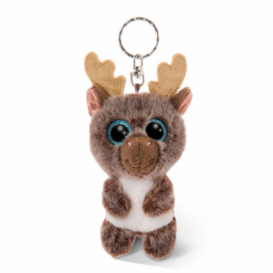 NICI Glubschis Schlüsselanhänger Rentier Cocoa-Fee, Schlenker, Schlüssel Anhänger, Plüsch, 9 cm, 46615