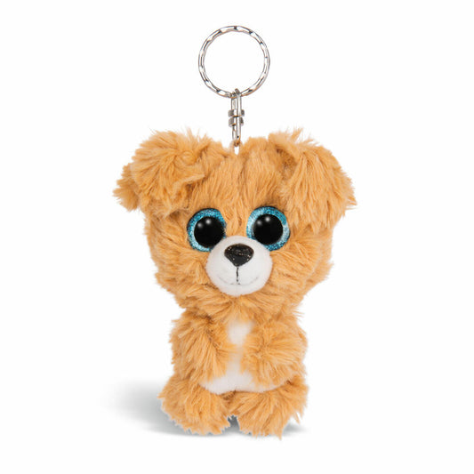 NICI Glubschis Schlüsselanhänger Hund Lollidog, Schlenker, Schlüssel Anhänger, Plüsch, 9 cm, 46312