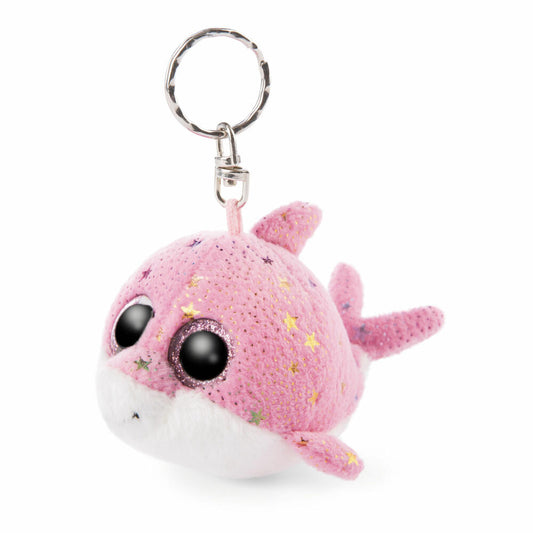 NICI Glubschi Summer Glubschis Delfin Delfina Schlüsselanhänger, Schlüssel Anhänger, Plüsch, 9 cm, 46960