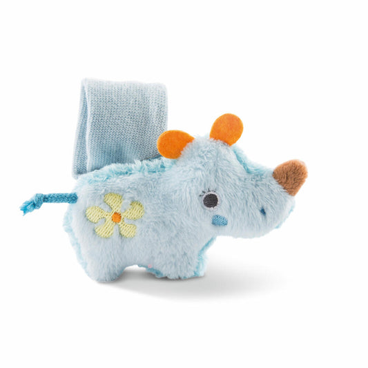 NICI My First Nici Wombi Tombi Rasselarmband Nashorn Manuffi, Rassel Armband, Baby Spielzeug, 46588