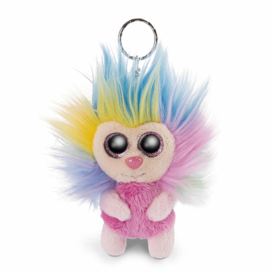 NICI Glubschis Shake ME Schlenker Fee Azizi Schlüsselanhänger, Schlüssel Anhänger, Glücksbringer, Rosa, 9 cm, 46890