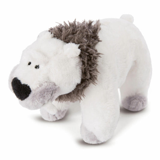 NICI Stone Age Friends Sabre-toothed Polar Bear Thorben Standing, Cuddly Toy, Plush Toy, Stuffed Toy, 16 cm, 46642