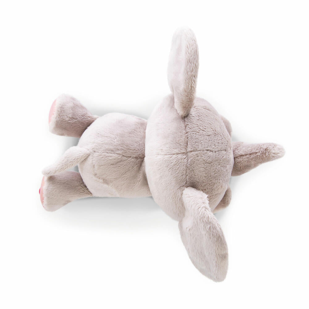 NICI Glubschis Cute Edtion Elephant Billi-Balu, Lying, Plush Toy, Cuddly Toy, Stuffed Toy, Plush, Gray, 25 cm, 46924