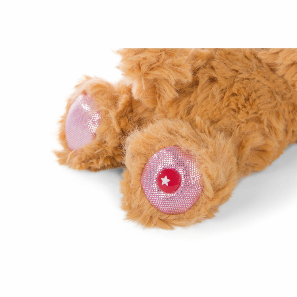 NICI Glubschis Cute Edtion Hund Lollidog, Liegend, Plüschtier, Kuscheltier, Stofftier, Plüsch, Braun, 15 cm, 46923