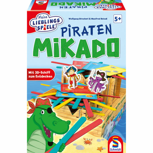 Schmidt Spiele My Favorite Games Pirate Mikado, Children's Game, Classic Game, Children's Game, from 5 years, 40647