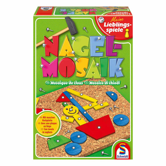 Schmidt Spiele Nagelmosaik, Kinderspiel - Meine Lieblingsspiele, Figurspiel, 1 Spieler, 40532