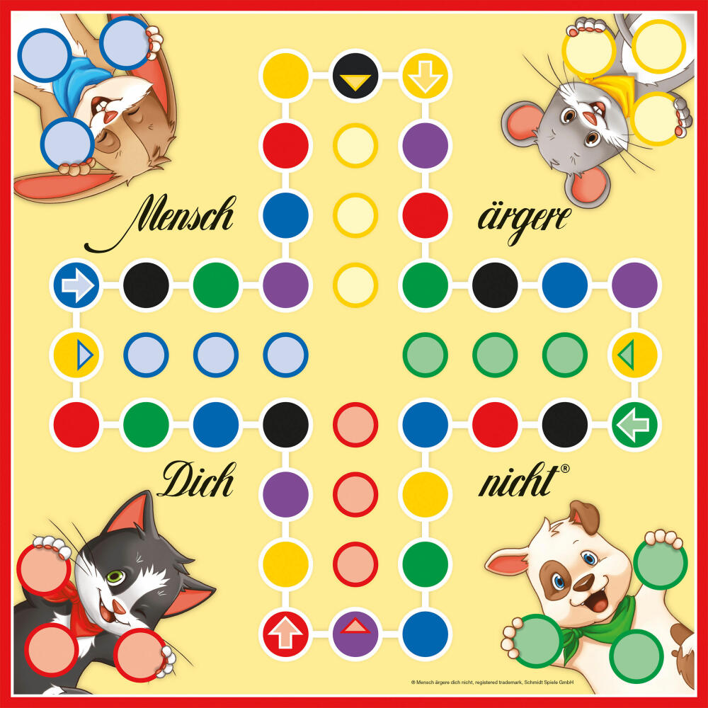 Schmidt Spiele game collection My 6 First Games in a metal case, children's games, children's game, from 3 years, 40591