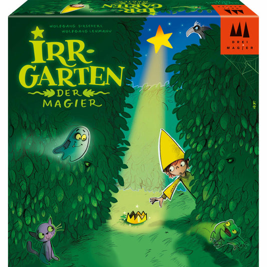 Schmidt Spiele Three Magicians Maze of Magicians, Children's Game, Board Game, Cooperative Game, from 5 years, 40894
