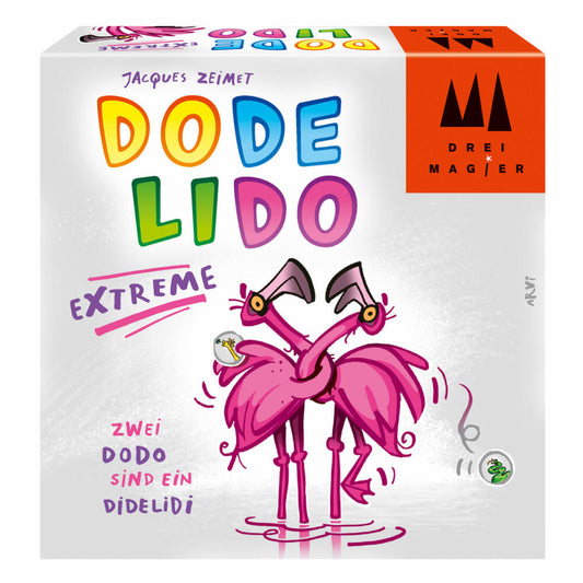 Three Magicians Card Game Dodelido Extreme, Board Game, Family Game, for 2-6 Players, 40889