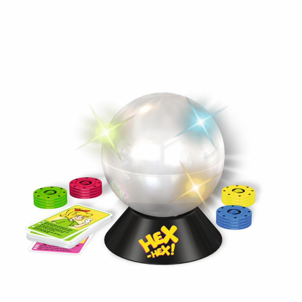 Schmidt Spiele Bibi Blocksberg, Hexenkugel, Kinderspiel Lizenz, Kartenspiel, 2 bis 5 Spieler, 40458
