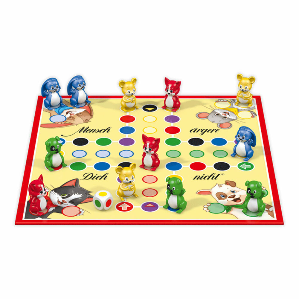 Schmidt Spiele Mensch ärgere Dich nicht Kids, Kinderspiel - Meine Lieblingsspiele, Figurspiel, 2 bis 4 Spieler, 40534