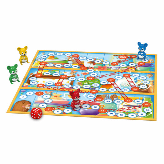 Schmidt Spiele The big ladder game, board game, children's game, parlor game, game, 2 to 4 players, 40553