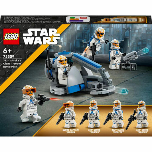 LEGO Star Wars Ahsokas Clone Trooper der 332. Kompanie Battle Pack, 108-tlg., Legosteine, Bausteine, ab 6 Jahren, 75359