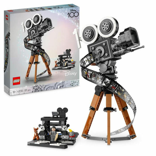 LEGO Disney Classic Kamera Hommage an Walt Disney, 811-tlg., Legosteine, Bausteine, Bauset, Konstruktionsset, ab 18 Jahren, 43230