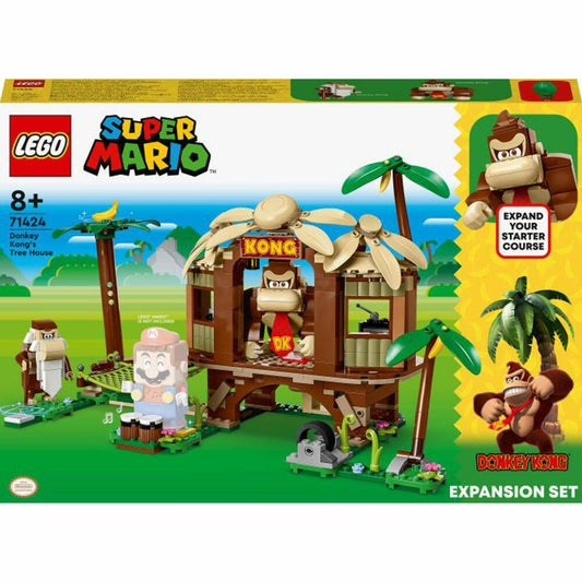 LEGO Super Mario Donkey Kongs Baumhaus Erweiterungsset, 555-tlg., Erweiterung, Bauset, Bausteine, ab 8 Jahren, 71424