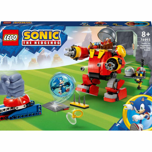 LEGO Sonic the Hedgehog Sonic vs. Dr. Eggmans Death Egg Robot, 615-tlg., Legosteine, Bausteine, Bauset, Konstruktionsset, ab 8 Jahren, 76993