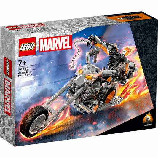 LEGO Super Heroes Ghost Rider mit Mech & Bike, 264-tlg., Bauset, Konstruktionsset, Bausteine, Spielzeug, ab 7 Jahre, 76245