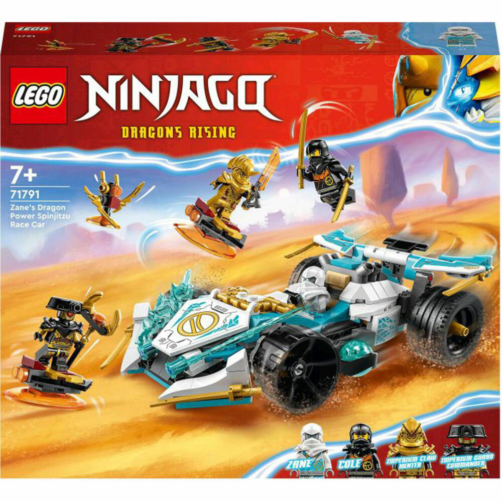 LEGO NINJAGO 71791 Zanes Drachenpower-Spinjitzu-Rennwagen
