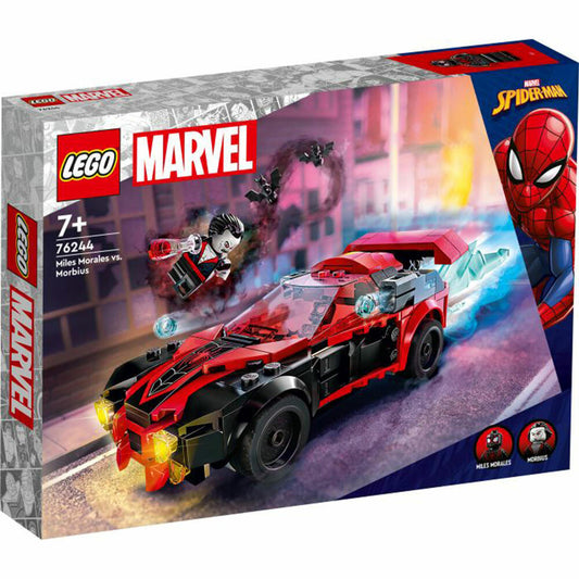 LEGO Super Heroes Miles Morales vs. Morbius, 220-tlg., Bauset, Konstruktionsset, Bausteine, Spielzeug, ab 7 Jahre, 76244