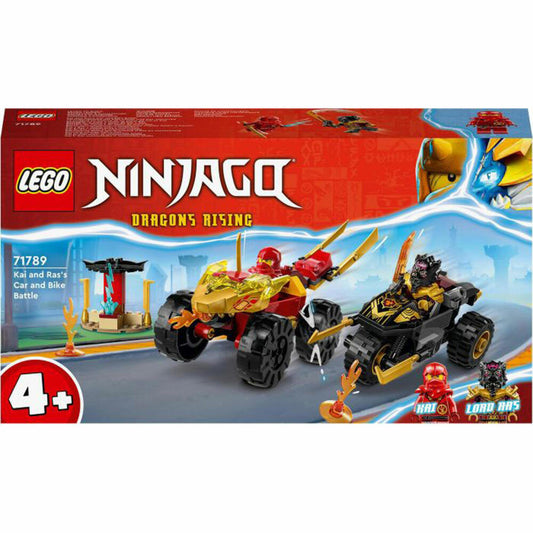 LEGO NINJAGO 71789 Verfolgungsjagd mit Kais Flitzer und Ras‘ Motorrad